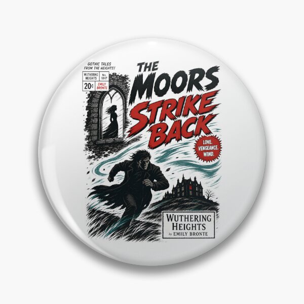 Item preview, The Moors Strike Back Vintage Pulp Comic Wuthering Heights Gothic designed and sold by Fenay Designs.