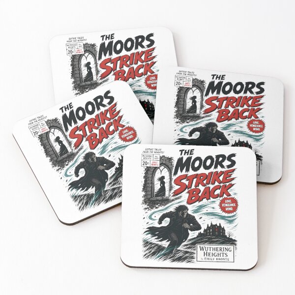 Item preview, The Moors Strike Back Vintage Pulp Comic Wuthering Heights Gothic designed and sold by Fenay Designs.