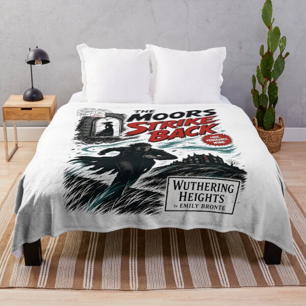 Item preview, The Moors Strike Back Vintage Pulp Comic Wuthering Heights Gothic designed and sold by Fenay Designs.