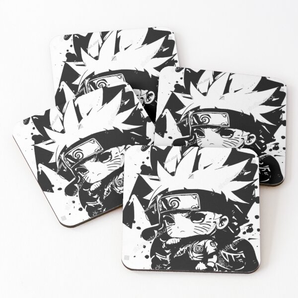 Item preview, Cute ninja boy black ink splash  designed and sold by NNCollection.