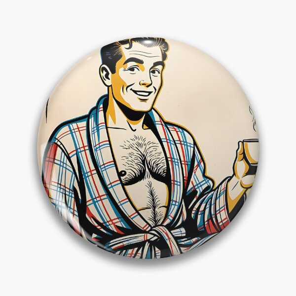 Artikelvorschau, Guten Morgen, Retro-Hottie im Bademantel entworfen und verkauft von ZhivanCrimson.
