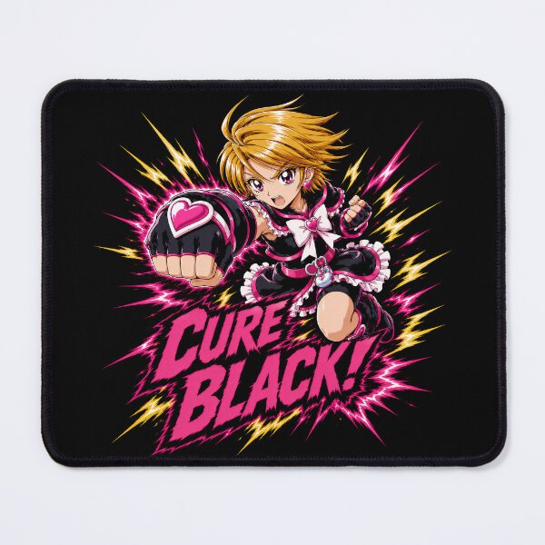 Item preview, Cure Black Action Pretty Cure Anime Tribute designed and sold by blindninja.