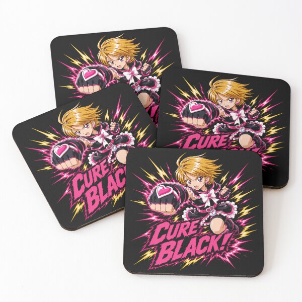 Item preview, Cure Black Action Pretty Cure Anime Tribute designed and sold by blindninja.