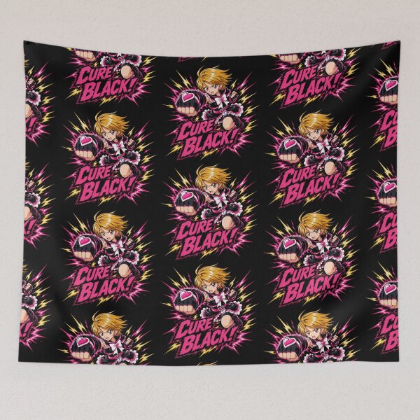 Item preview, Cure Black Action Pretty Cure Anime Tribute designed and sold by blindninja.
