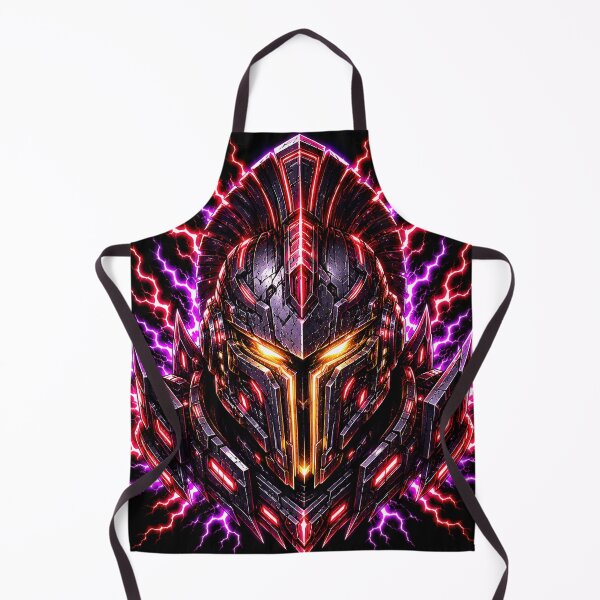 Item preview, Void Legion - Cybernetic Mecha Knight Red Purple Lightning designed and sold by RiteshCenter .
