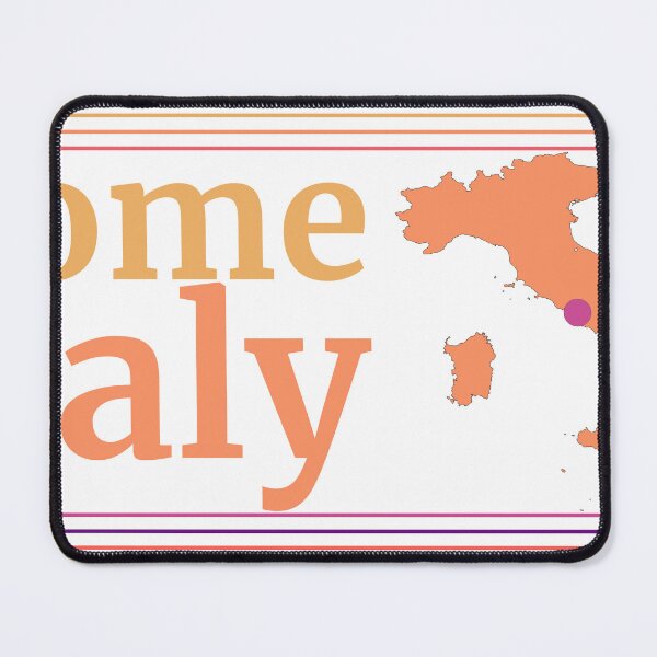 Item preview, Rome Italy City Marked On Country Map designed and sold by TheIconSmith.
