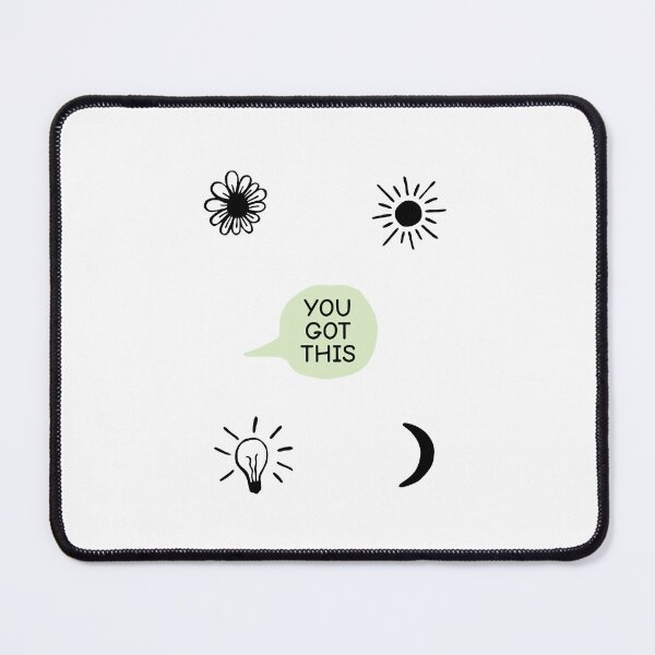 Item preview, Sun - Flower - Lightbulb - Moon - You Got This designed and sold by PublicArtDesign.