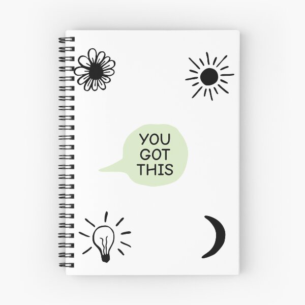 Item preview, Sun - Flower - Lightbulb - Moon - You Got This designed and sold by PublicArtDesign.
