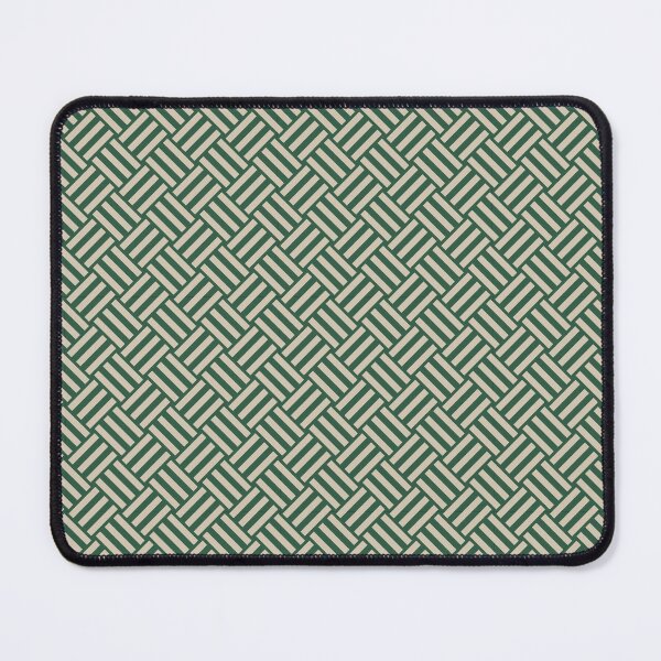 Item preview, Green And Sand Basket Weave Pattern designed and sold by pattern-archive.