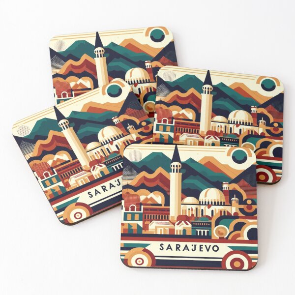 Item preview, Sarajevo a Blend of Tradition and Abstraction designed and sold by marlenarusse.