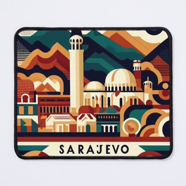 Item preview, Sarajevo a Blend of Tradition and Abstraction designed and sold by marlenarusse.