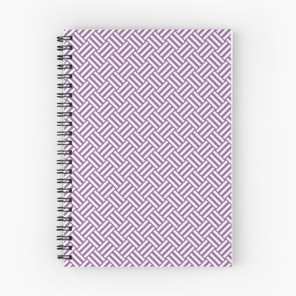 Item preview, Purple And Cream Basket Weave Pattern designed and sold by pattern-archive.