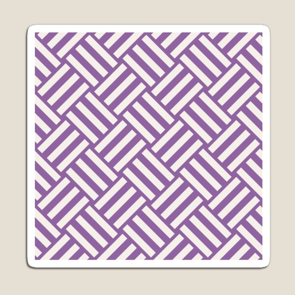 Item preview, Purple And Cream Basket Weave Pattern designed and sold by pattern-archive.