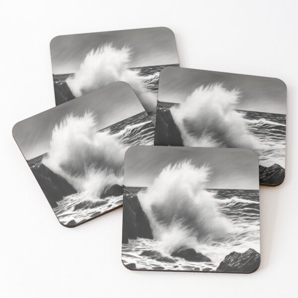 Item preview, Crashing waves designed and sold by Island Art Studios.