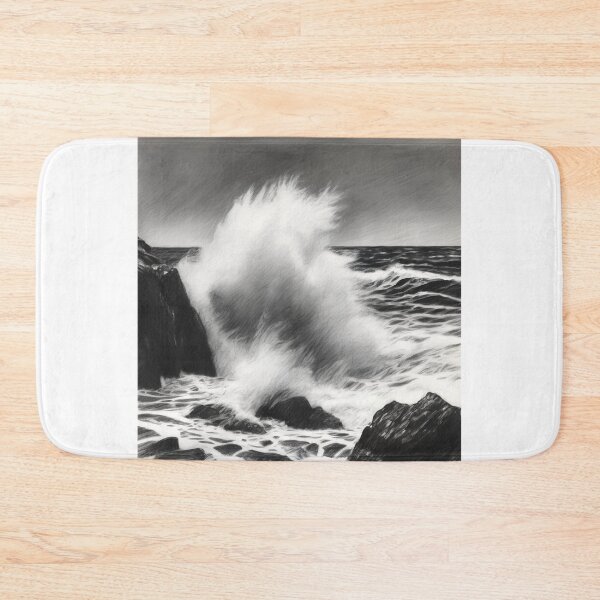Item preview, Crashing waves designed and sold by Island Art Studios.