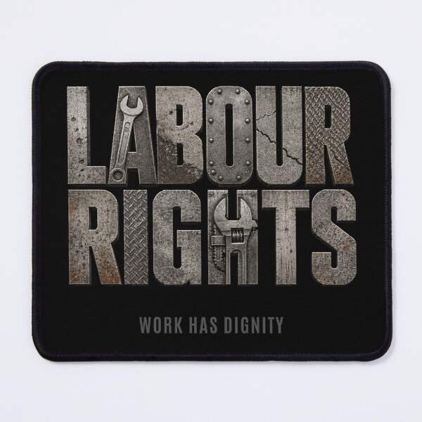 Item preview, Labour Rights Work Has Dignity Industrial Design designed and sold by VivaStencil.