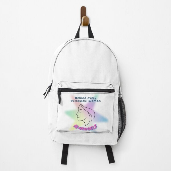 Item preview, Behind Every Successful Woman Is Herself Pastel Aesthetic designed and sold by Frafri92.