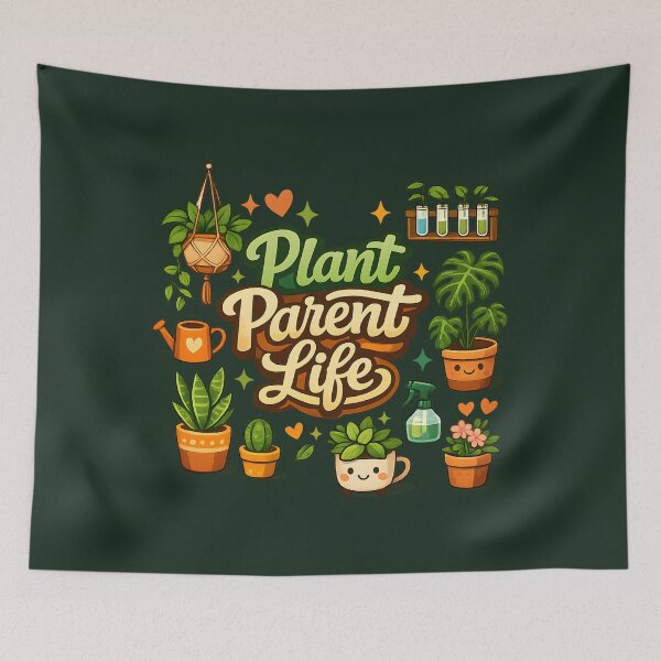Item preview, Plant Parent Life – Cute Houseplant Lover Botanical Design designed and sold by blankTeeShirt.