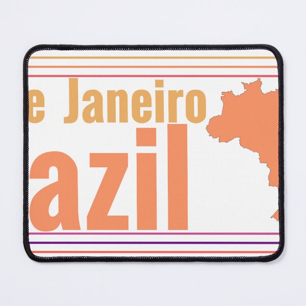 Item preview, Rio De Janeiro Brazil City Marked On Country Map designed and sold by TheIconSmith.