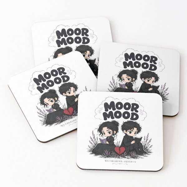 Item preview, Moor Mood Chibi Anime Wuthering Heights Cute Reading Design designed and sold by Fenay Designs.