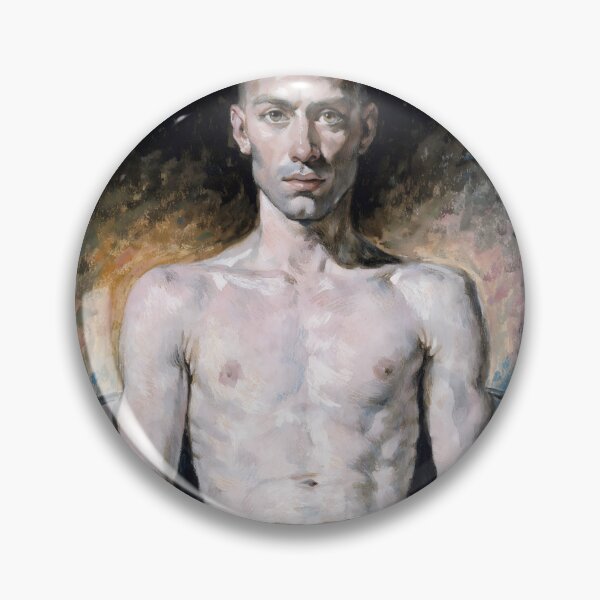 Item preview, Silent Reflection – Moody Male Figurative Art Print designed and sold by gayishdesign.