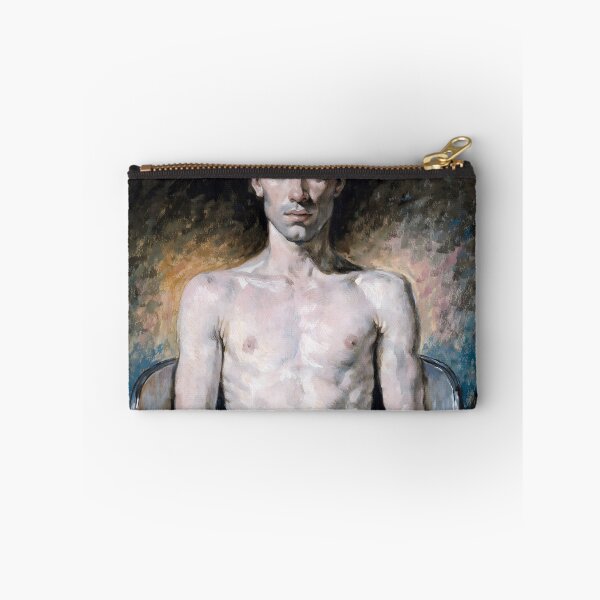 Item preview, Silent Reflection – Moody Male Figurative Art Print designed and sold by gayishdesign.