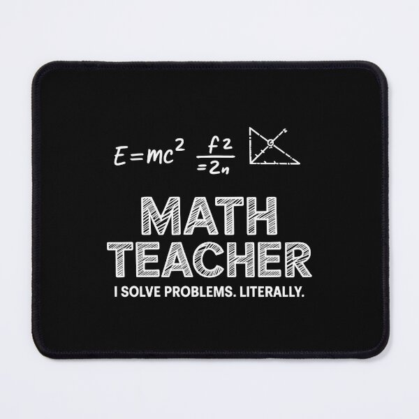 Item preview, Funny Math Teacher I Solve Problems Outline Design designed and sold by Enea Kelo.