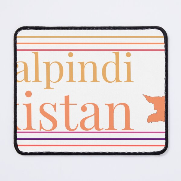 Item preview, Rawalpindi Pakistan City Marked On Country Map designed and sold by TheIconSmith.
