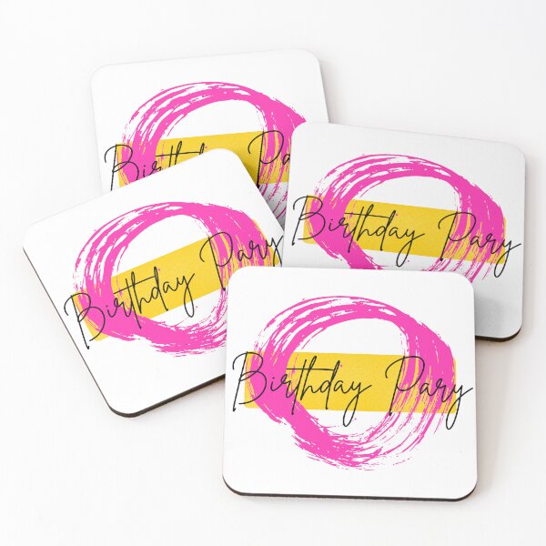 Item preview, Minimal Happy Birthday Typography Design designed and sold by Swati's Digital Den.