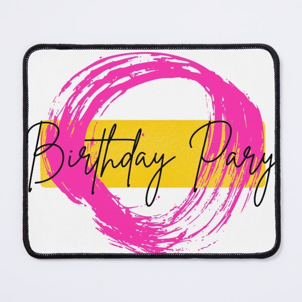 Item preview, Minimal Happy Birthday Typography Design designed and sold by Swati's Digital Den.