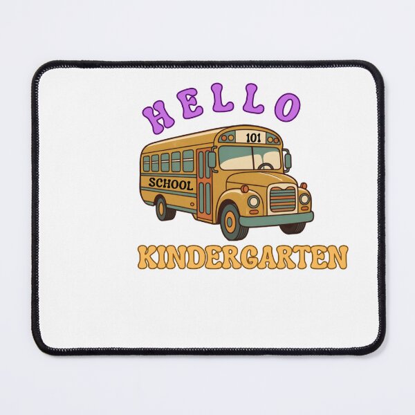 Item preview, Hello kindergarten school bus design designed and sold by laughingshirts.