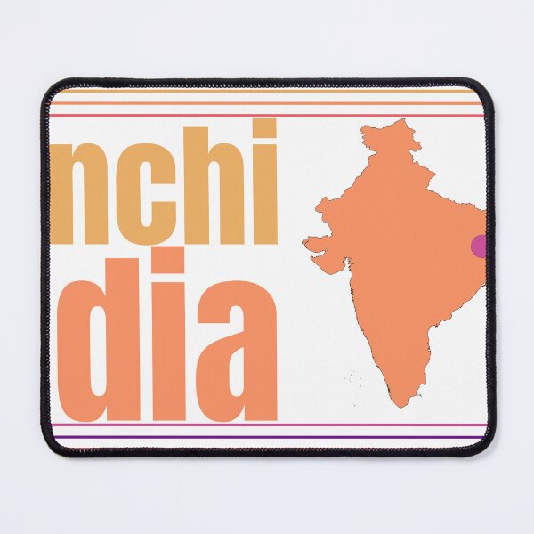 Item preview, ranchi, india, ranchi map, india map, ranchi pride, hometown pride, india hometown, city marked map, retro india, india outline, travel design, local pride shirt, india city art, south asia aesthetic designed and sold by TheIconSmith.