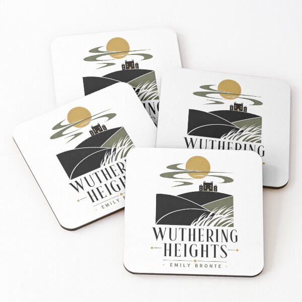 Item preview, Wuthering Heights Mid Century Modern Moonlit Moor Landscape Art designed and sold by Fenay Designs.