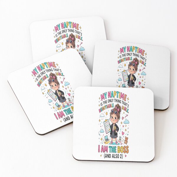 Item preview, My Naptime Is the Only Thing That’s Non-Negotiable – I Am the Boss (And Also 2) | Funny Toddler Boss T-Shirt Design | Printable PNG for Apparel & Merch designed and sold by Sushikidsntoddlers.