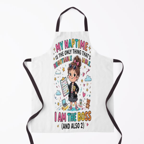 Item preview, My Naptime Is the Only Thing That’s Non-Negotiable – I Am the Boss (And Also 2) | Funny Toddler Boss T-Shirt Design | Printable PNG for Apparel & Merch designed and sold by Sushikidsntoddlers.