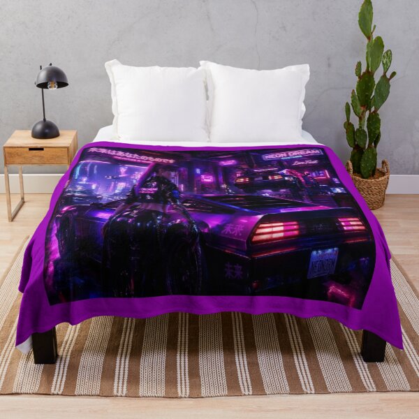 Item preview, Cyberpunk Future Car Neon Dream designed and sold by Mavila Forge.