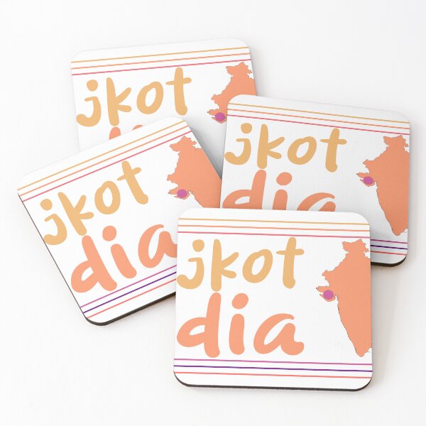 Item preview, Rajkot India City Marked On Country Map designed and sold by TheIconSmith.