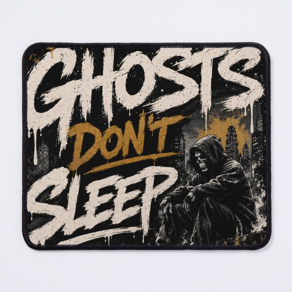 Item preview, Ghosts Don't Sleep – Urban Streetwear Graphic Tee designed and sold by UrbanSwagFlow.