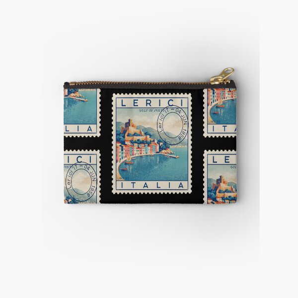 Item preview, Lerici Italy Gulf of Poets Postage Stamp Sticker designed and sold by stickercuffs.