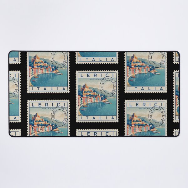 Item preview, Lerici Italy Gulf of Poets Postage Stamp Sticker designed and sold by stickercuffs.