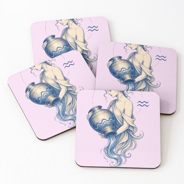 Item preview, ASTROLOGY SIGN AQUARIUS DESIGN V2 designed and sold by DigitalandPhoto.