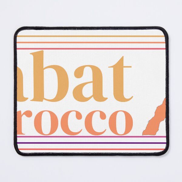 Item preview, Rabat Morocco City Marked On Country Map designed and sold by TheIconSmith.
