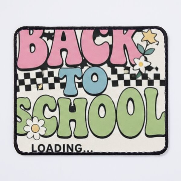 Item preview, Back to School Loading Cute Smiley Retro Groovy Sticker | Gen Z School Aesthetic designed and sold by VibeQuill.
