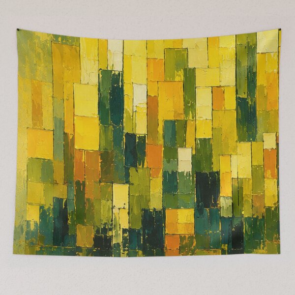 Item preview, Yellow Green Abstract designed and sold by Ingorgia Studio.