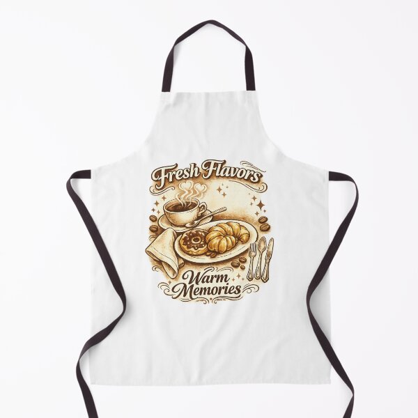 Item preview, Fresh Flavors Warm Memories – Vintage Café Breakfast T‑Shirt Design designed and sold by EdgeSphere.