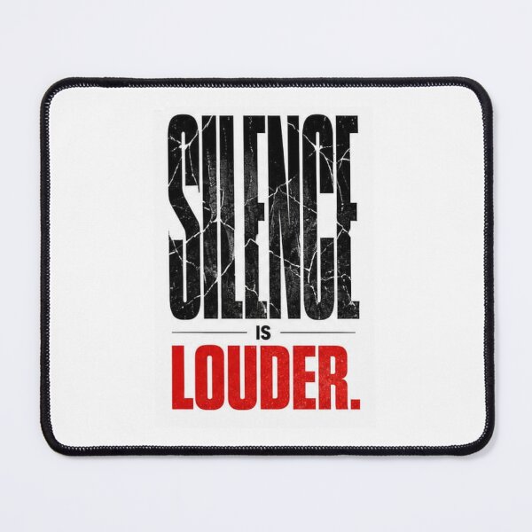 Item preview, Silence Is Louder | Bold Minimalist Motivation Typography designed and sold by layalistoresa.