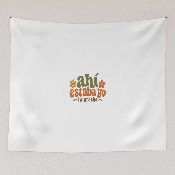 Item preview, “Ahí Estaba Yo” Retro Spanish Typography Design designed and sold by Artisan Finds Online.