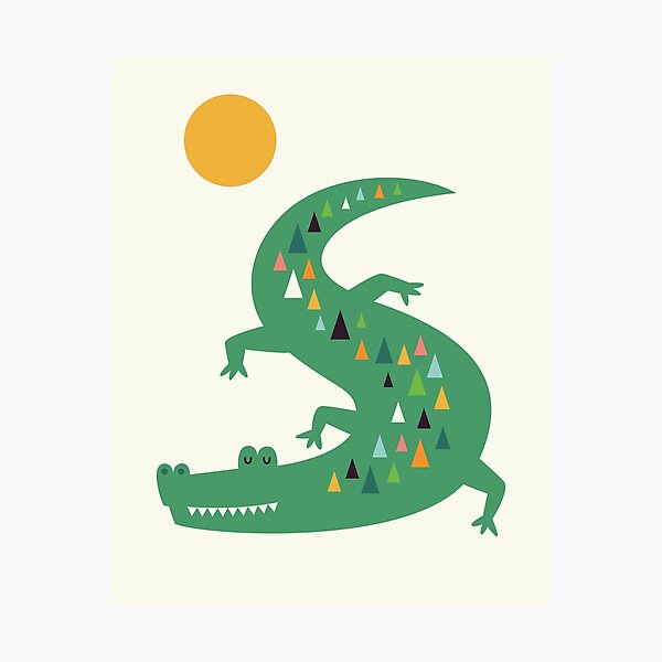 Sunbathing Photographic Print