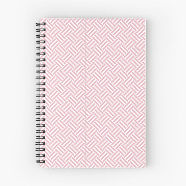 Item preview, White And Blush Basket Weave Pattern designed and sold by pattern-archive.