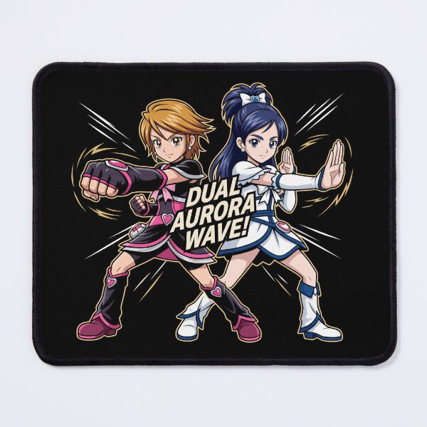 Item preview, Pretty Cure Black & Cure White Action Anime Tribute  designed and sold by blindninja.